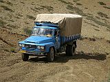 Tibet Guge 01 To 12 Our Truck Lhaktse drove his truck carrying our supplies.